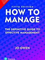 How to Manage by Jo Owen BookStudio.lk Sri Lanka 9789353430108